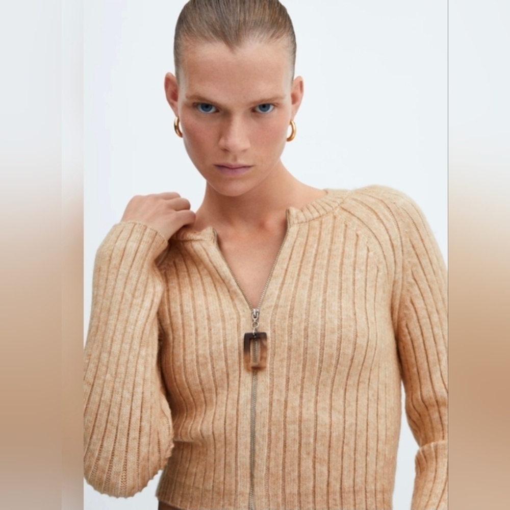 Mango Zip Cardigan - Picture 5 of 5